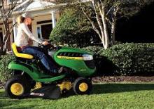 Косачки за трева и градински трактори John Deere D100