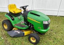 Косачки за трева и градински трактори John Deere L110