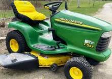 Косачки за трева и градински трактори John Deere LT155