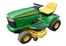 Косачки за трева и градински трактори John Deere LT160