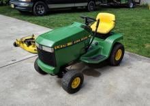 Косачки за трева и градински трактори John Deere LX176