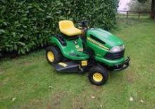 Косачки за трева и градински трактори John Deere X110