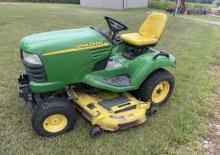 Косачки за трева и градински трактори John Deere X485