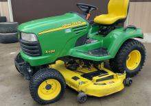 Косачки за трева и градински трактори John Deere X585
