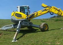 Крачещи багери Menzi M220