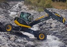 Крачещи багери Menzi M525x