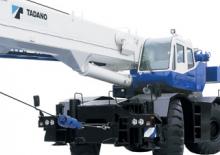 Кранове за груби терени Tadano GR-550EX