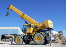 Кранове за груби терени Grove RT 855 B (4x4x4)