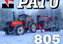 Кранове за товарене на дървен материал Patu 805 A