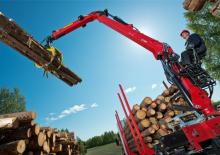 Кранове за товарене на дървен материал Loglift F 96ST