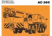 Кранове за всякакви терени Terex-Demag AC 265 (8x6x6)