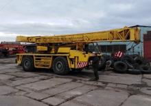 Кранове за всякакви терени Krupp KMK 2035