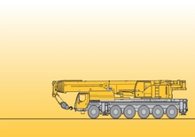 Кранове за всякакви терени Liebherr LTM 1150-6.1 (12x6x12)