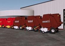 Кръгли преси Fiatagri 5850 Hesston