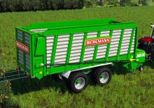 Къси ремаркета за силаж L. Bergmann Carex 38 S