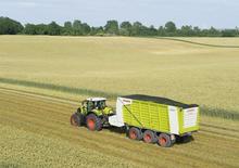Къси ремаркета за силаж Claas Cargos 9500