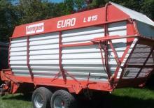 Къси ремаркета за силаж Kemper Euro L 815