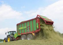 Къси ремаркета за силаж Strautmann Giga-Vitesse CFS 4402 DO