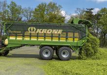 Къси ремаркета за силаж Krone GX 520 Pro