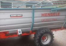 Къси ремаркета за силаж Mengele LW 220 Pico T