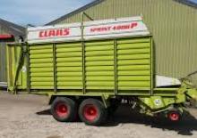 Къси ремаркета за силаж Claas Sprint 4000 S