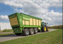 Къси ремаркета за силаж Krone TX 560 