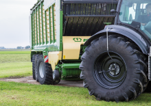 Къси ремаркета за силаж Krone ZX 560 GL