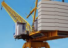 Кулокран - товароподемна накланяща се стрела - горно въртене Liebherr 230 HC-L 8/16 Litronic