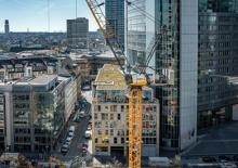 Кулокран - товароподемна накланяща се стрела - горно въртене Liebherr 258 HC-L 10/18 Fibre