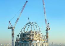 Кулокран - товароподемна накланяща се стрела - горно въртене Liebherr 357 HC-L 12/24 Litronic