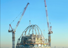 Кулокран - товароподемна накланяща се стрела - горно въртене Liebherr 357 HC-L 12/24 Litronic