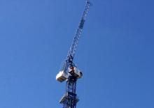 Кулокран - товароподемна накланяща се стрела - горно въртене Jost Cranes JTL 168.8