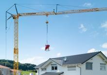 Кулокран - тролейна стрела - долно въртене Liebherr 34 K 
