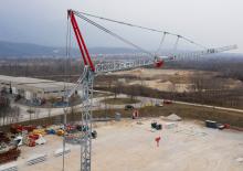 Кулокран - тролейна стрела - долно въртене Terex Comedil (Zeppelin) CSE 36