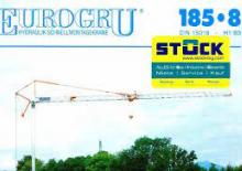 Кулокран - тролейна стрела - долно въртене Eurogru ® E 185.8-25