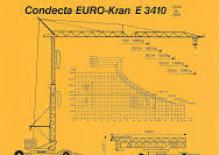 Кулокран - тролейна стрела - долно въртене Condecta E 3410-2,5 m