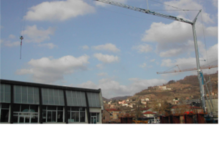 Кулокран - тролейна стрела - долно въртене Euro-Kran Stiefel OMV 350