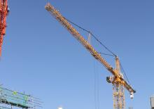 Кулокран - тролейна стрела - горно въртене Liebherr 1250 HC 50