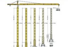 Кулокран - тролейна стрела - горно въртене Liebherr 132 EC-H 8 FR.tronic