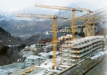 Кулокран - тролейна стрела - горно въртене Liebherr 200 EC-B 10 Litronic