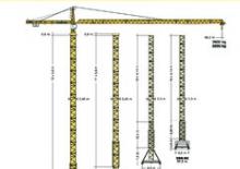 Кулокран - тролейна стрела - горно въртене Liebherr 245 EC-H 12 FR.tronic