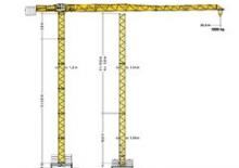 Кулокран - тролейна стрела - горно въртене Liebherr 30 EC-B 2,5