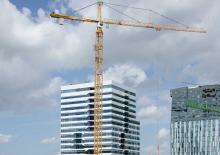 Кулокран - тролейна стрела - горно въртене Liebherr 420 EC-H 16