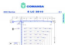 Кулокран - тролейна стрела - горно въртене Comansa 5LC3510