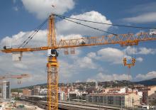 Кулокран - тролейна стрела - горно въртене Liebherr 630 EC-H 50 Litronic