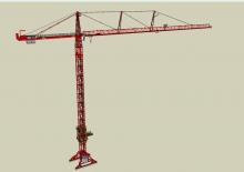 Кулокран - тролейна стрела - горно въртене Wolffkran 8540 FL 20/40