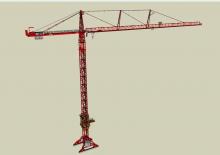 Кулокран - тролейна стрела - горно въртене Wolffkran 8540 FL 20/40