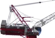 Кулокран - тролейна стрела - горно въртене Terex Comedil (Zeppelin) CTL 260A-18