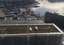 Кулокран - тролейна стрела - горно въртене Terex Comedil (Zeppelin) CTT 182-8