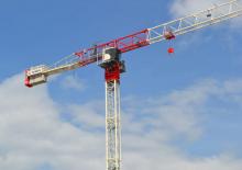 Кулокран - тролейна стрела - горно въртене Terex Comedil (Zeppelin) CTT 202-08